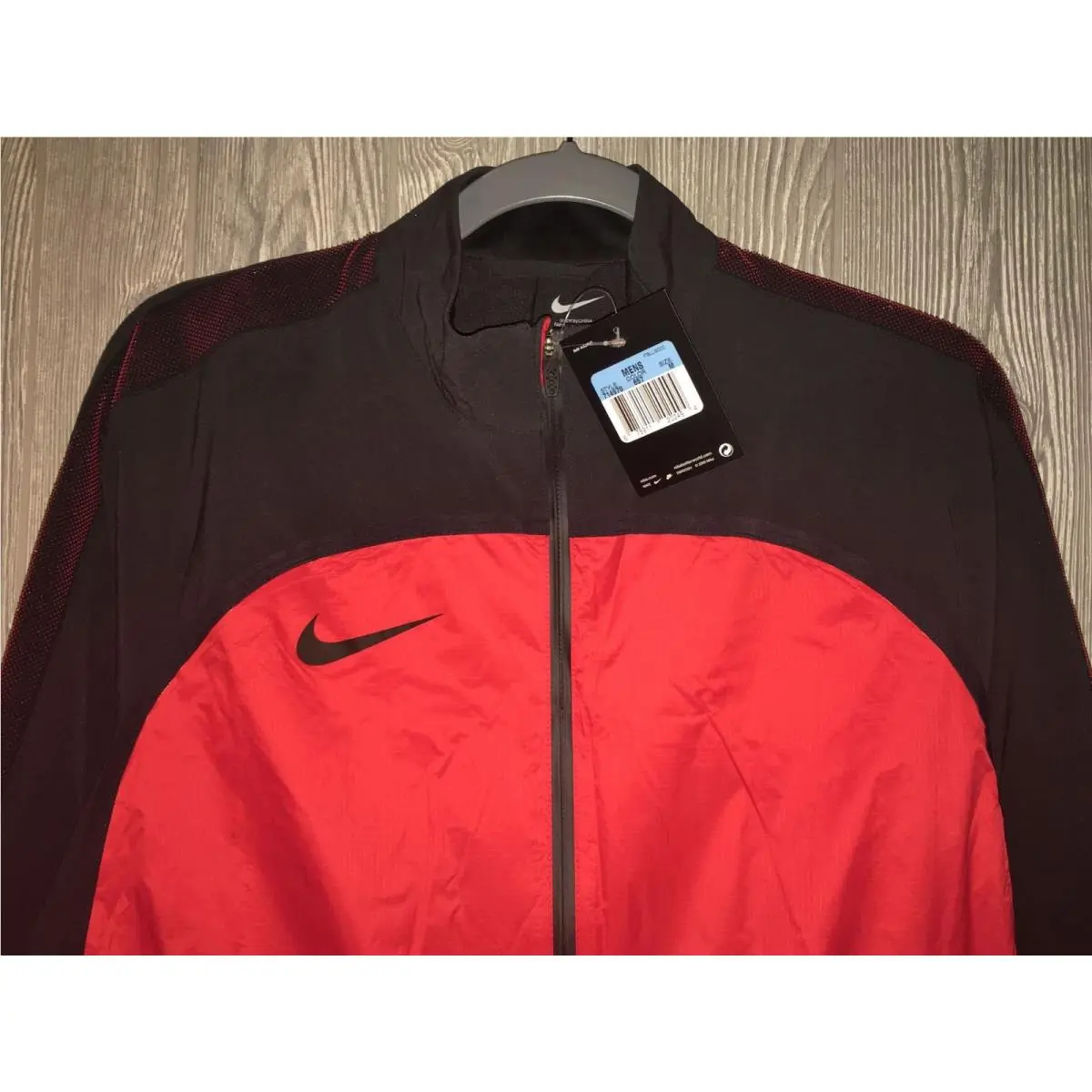 Nike clothing - NIKE Strike Woven Elite II Water Resistant F/Z Soccer J - 714970 - Red 7