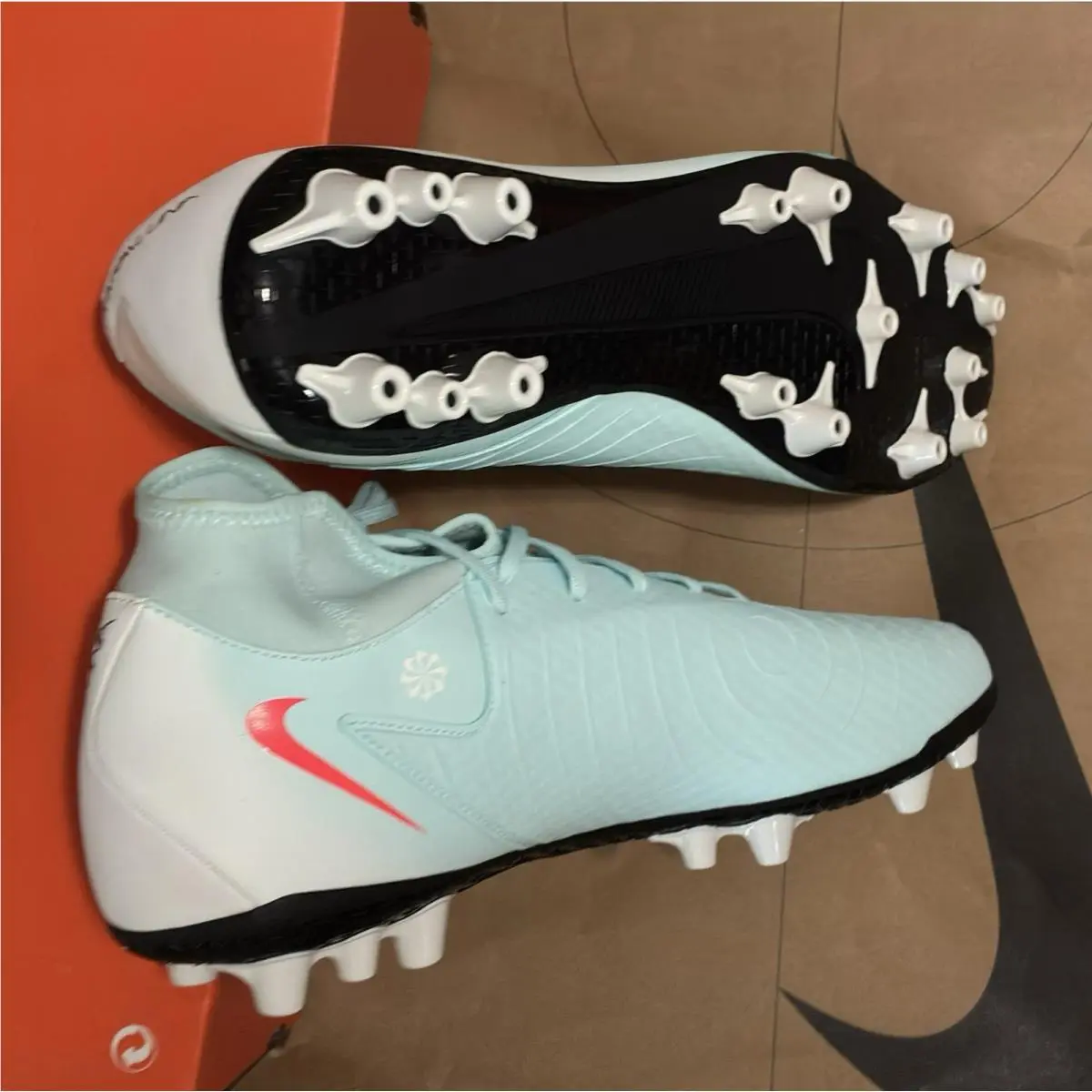 Nike shoes - Nike Phantom Luna - Phantom Luna - Fj2585 300 - Mint/Atomic Red-Off Noir (UPC: 0197602997729) 5