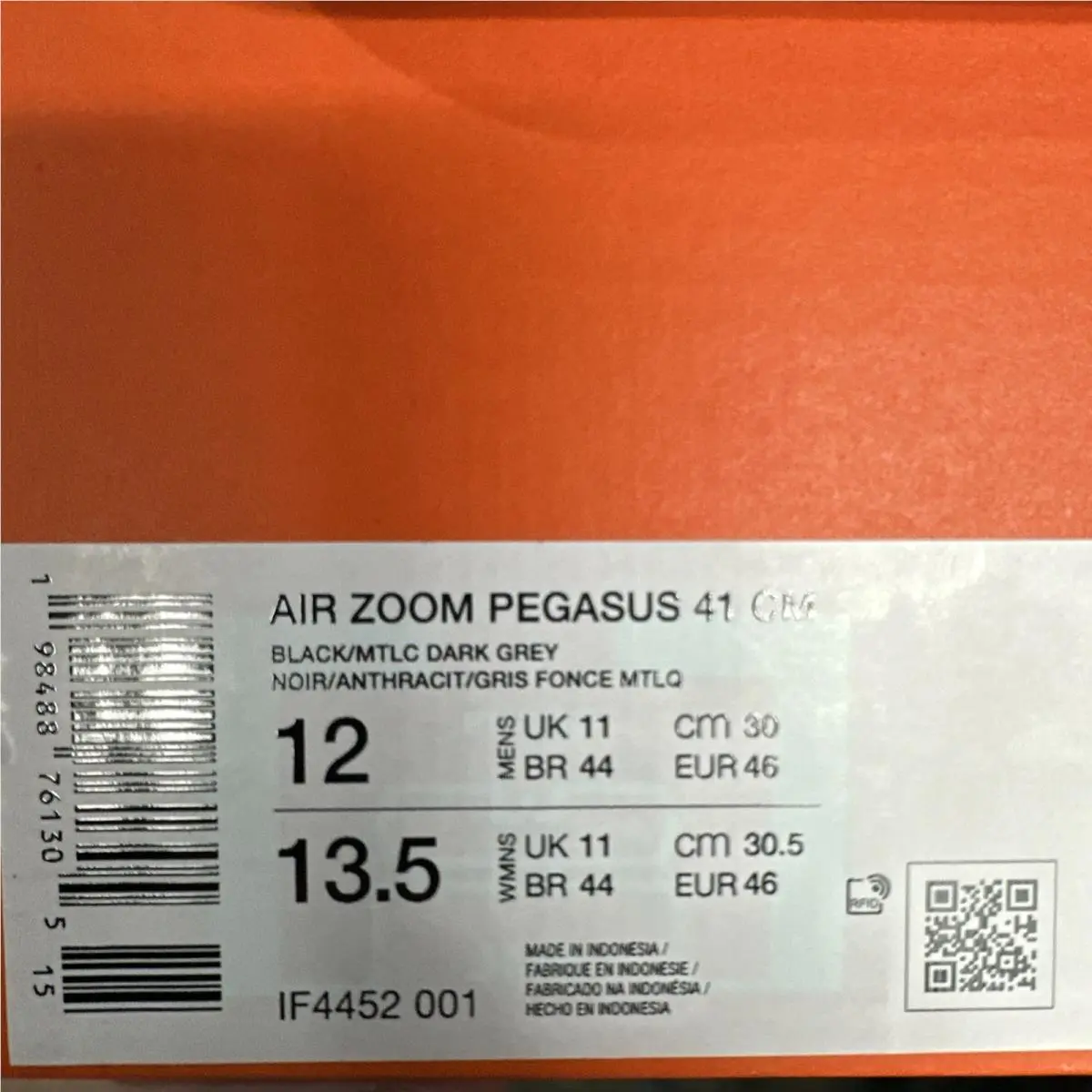 Nike shoes - Nike Air Zoom Pegasus 41 - IF4452-001 - Black 4