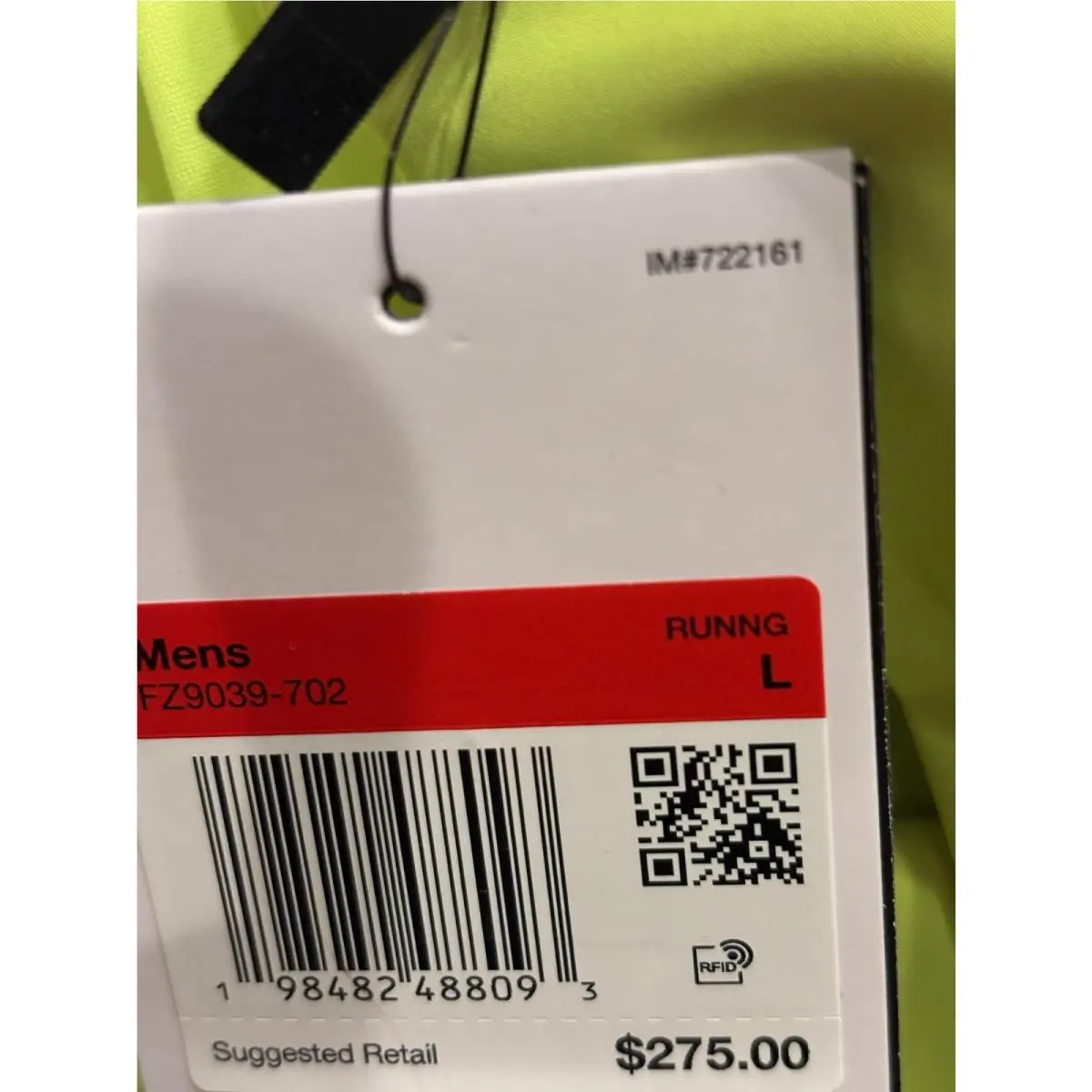 Nike clothing - Nike AeroSwift Storm-FIT Aerogami Running Jacket - Volt / Black (UPC: 198482488093) 1
