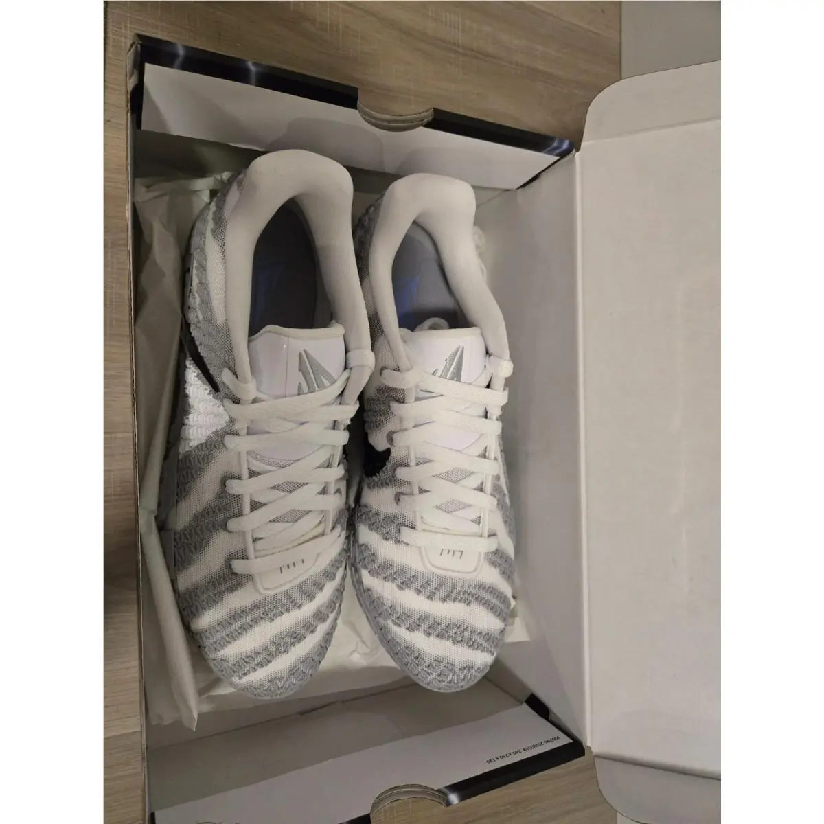 Nike shoes - Nike JA 3 - IV4426-100 - White/Wolf Grey/Black 6