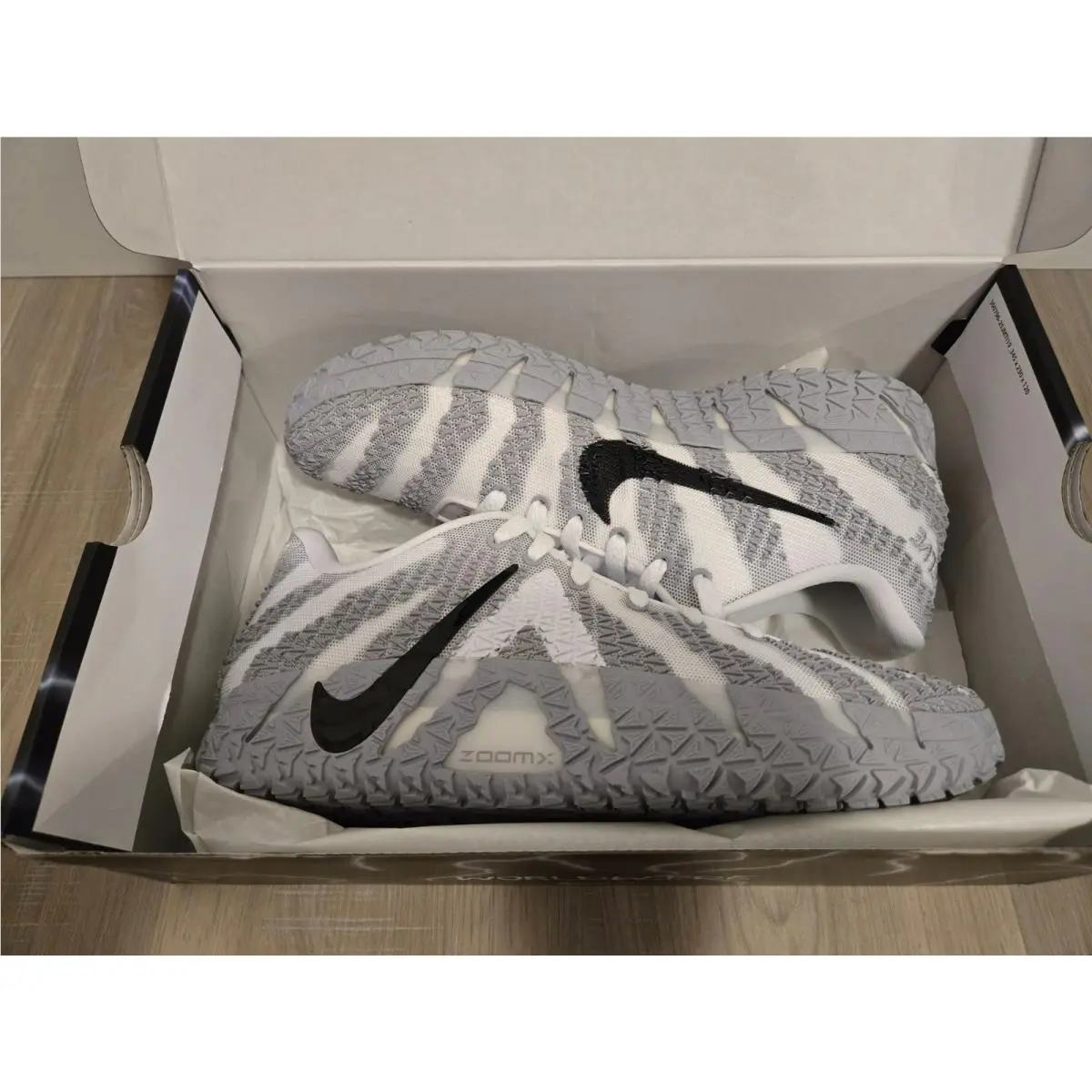 Nike shoes - Nike JA 3 - IV4426-100 - White/Wolf Grey/Black 7