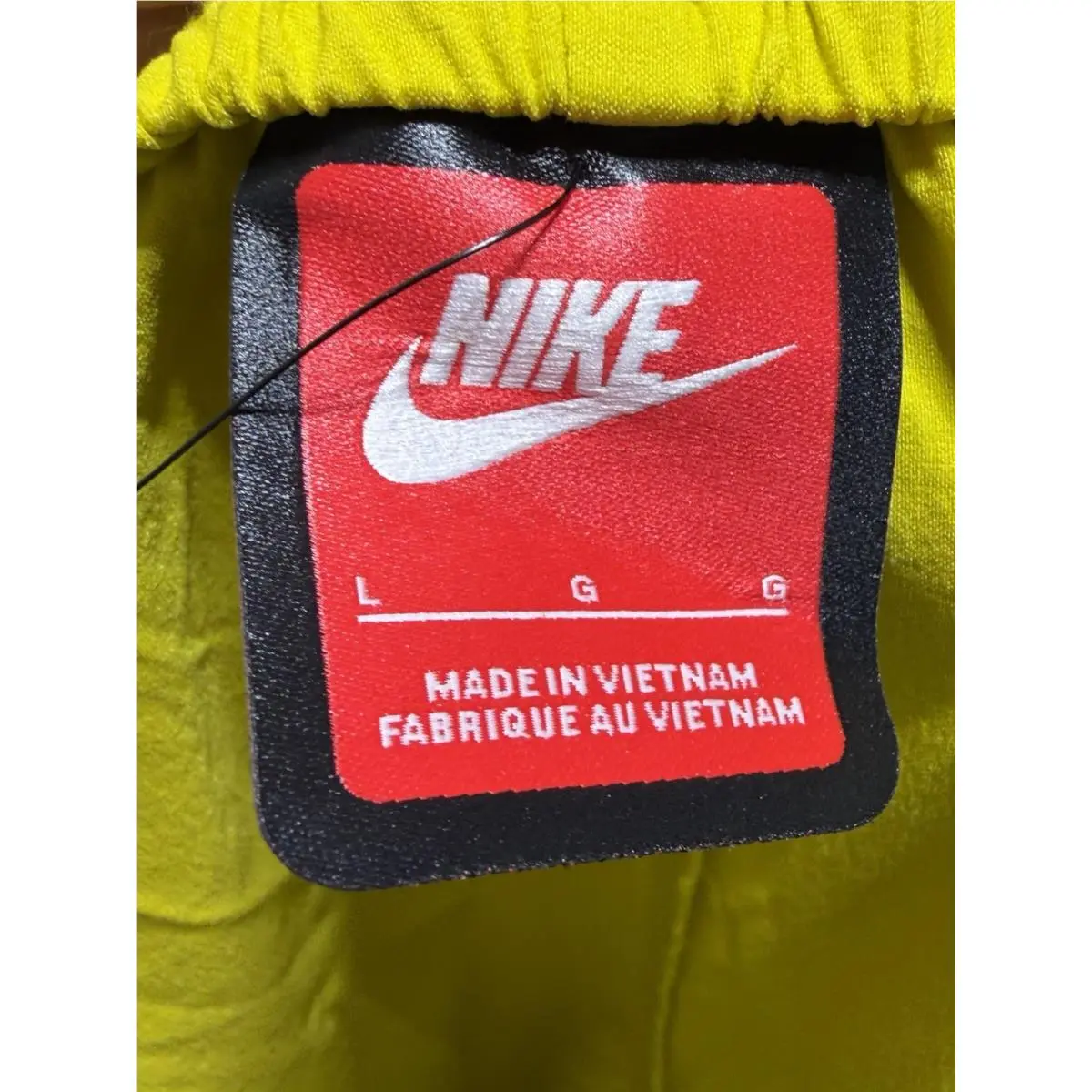 Nike clothing - Nike Tech Men`s Dri-FIT Woven Loose-Fit Pants - HM7158-726 - Bright Citron/Bright Citron/Black (UPC: 0198482356347) 2