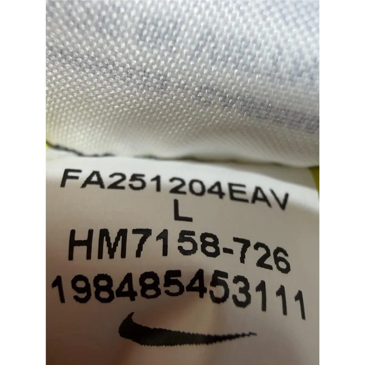 Nike clothing - Nike Tech Men`s Dri-FIT Woven Loose-Fit Pants - HM7158-726 - Bright Citron/Bright Citron/Black (UPC: 0198482356347) 3