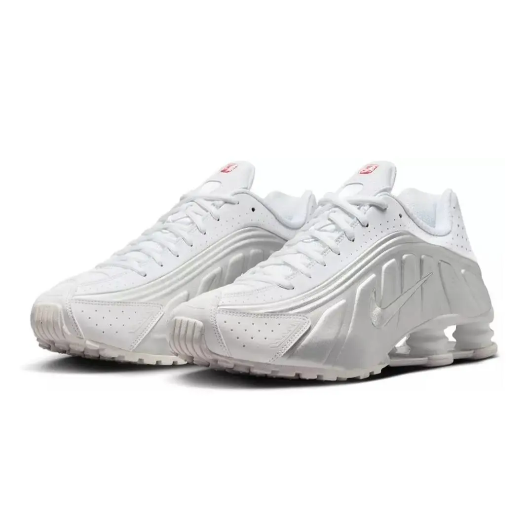 Nike shoes - Nike Shox R4 - Shox - White 0