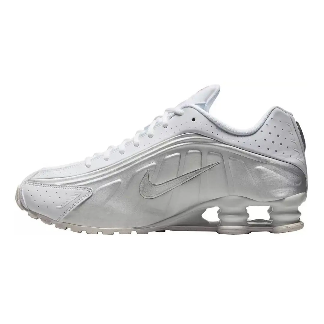 Nike shoes - Nike Shox R4 - Shox - White 4