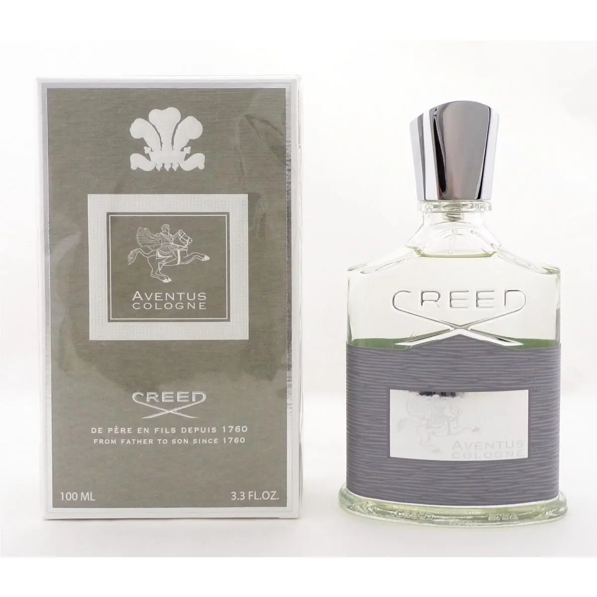 Aventus Cologne by Creed 3.3 Oz. Eau de Parfum Spray For Men. Box