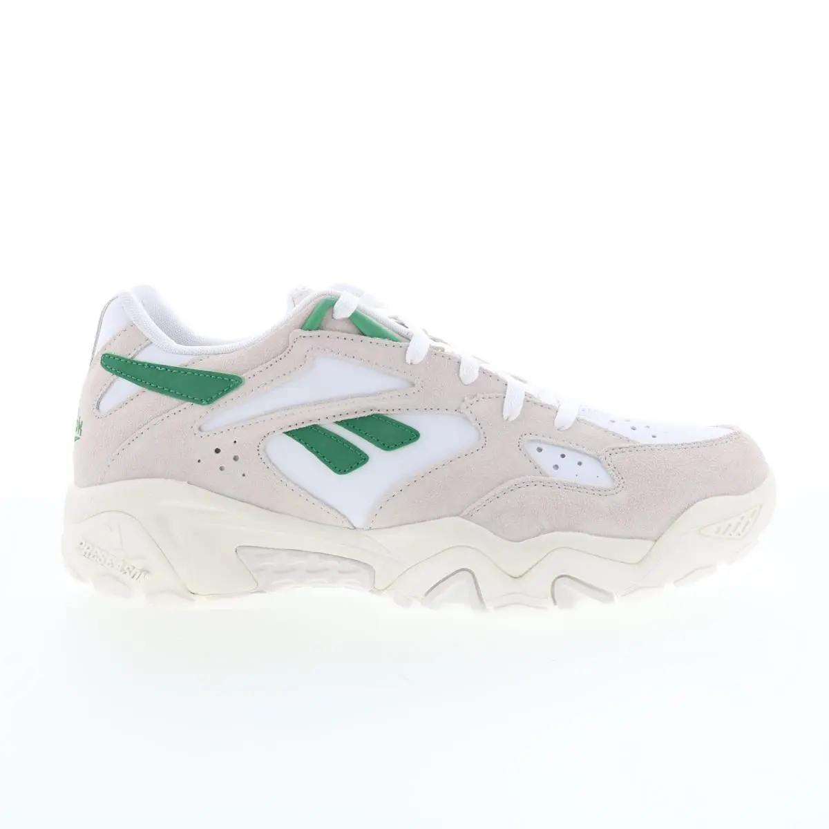 Reebok Preseason 94 Low Mens White Leather Lifestyle Sneakers Shoes