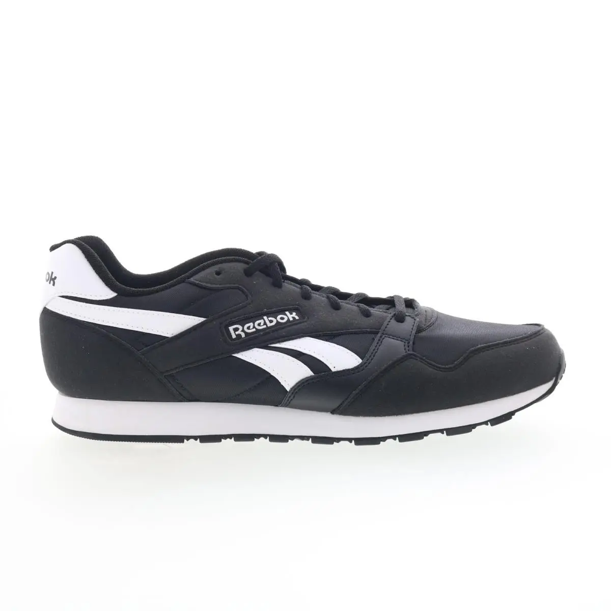 Reebok Ultra Flash Mens Black Mesh Lace Up Lifestyle Sneakers Shoes