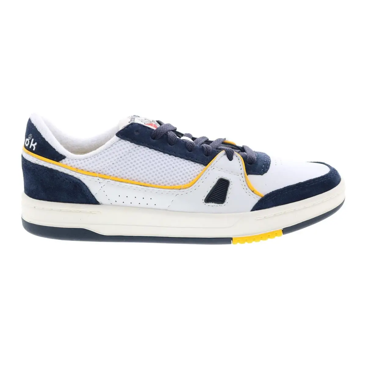 Reebok LT Court IE2438 Mens White Leather Lace Up Lifestyle Sneakers Shoes