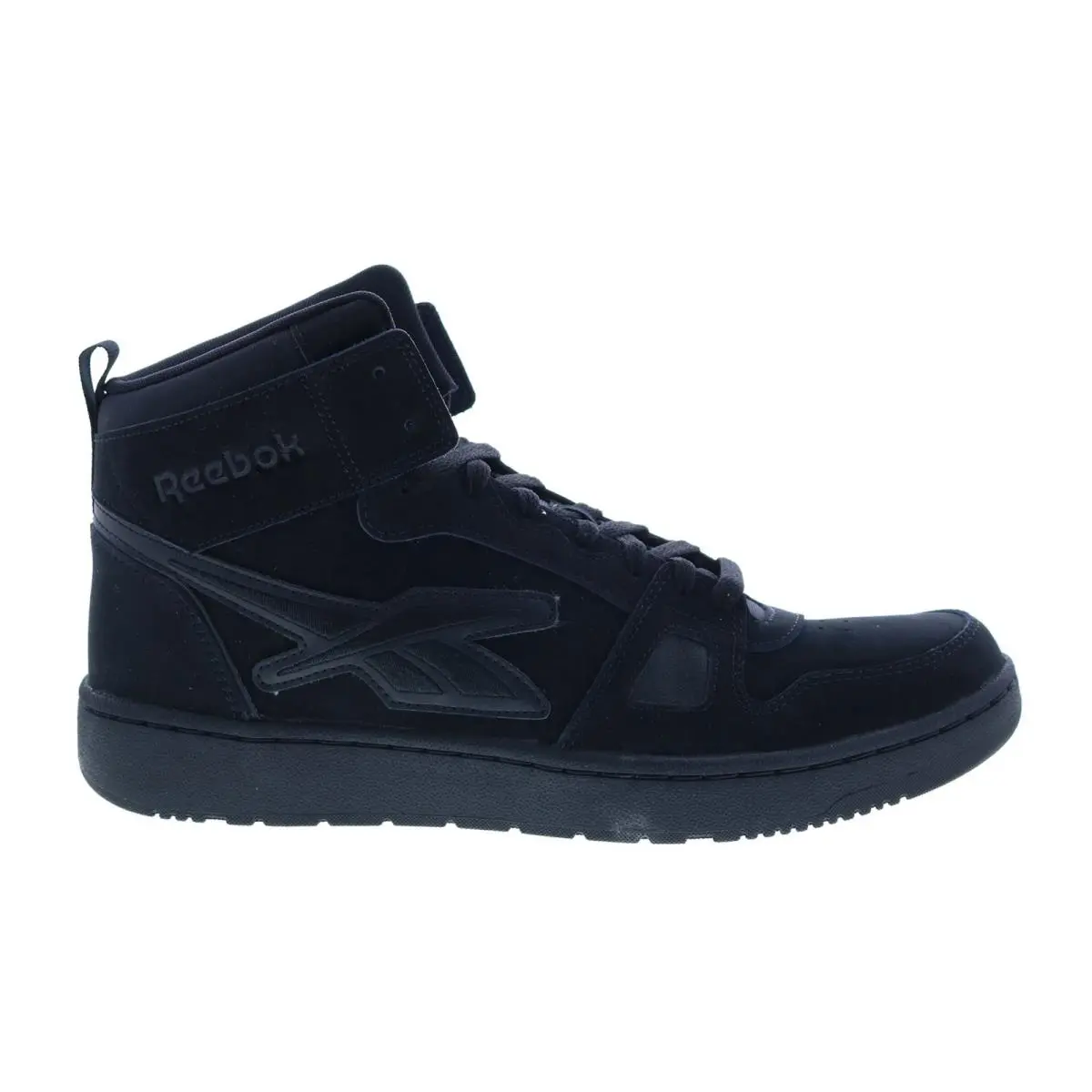 Reebok Resonator Mid GY6037 Mens Black Suede Lifestyle Sneakers Shoes