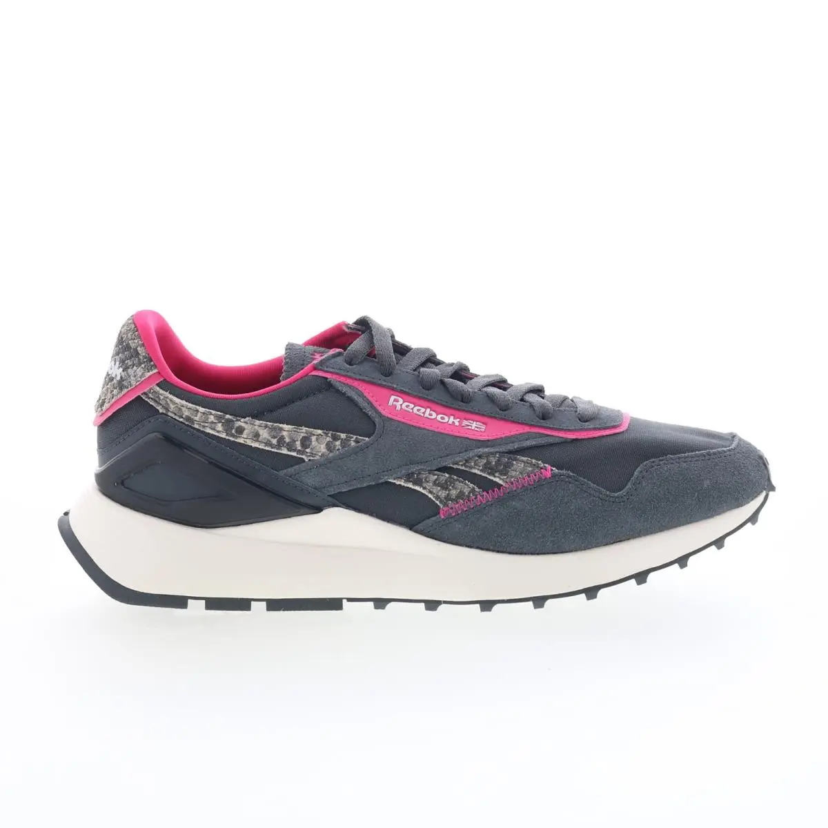 Reebok Classic Legacy AZ Womens Gray Suede Lace Up Lifestyle Sneakers Shoes