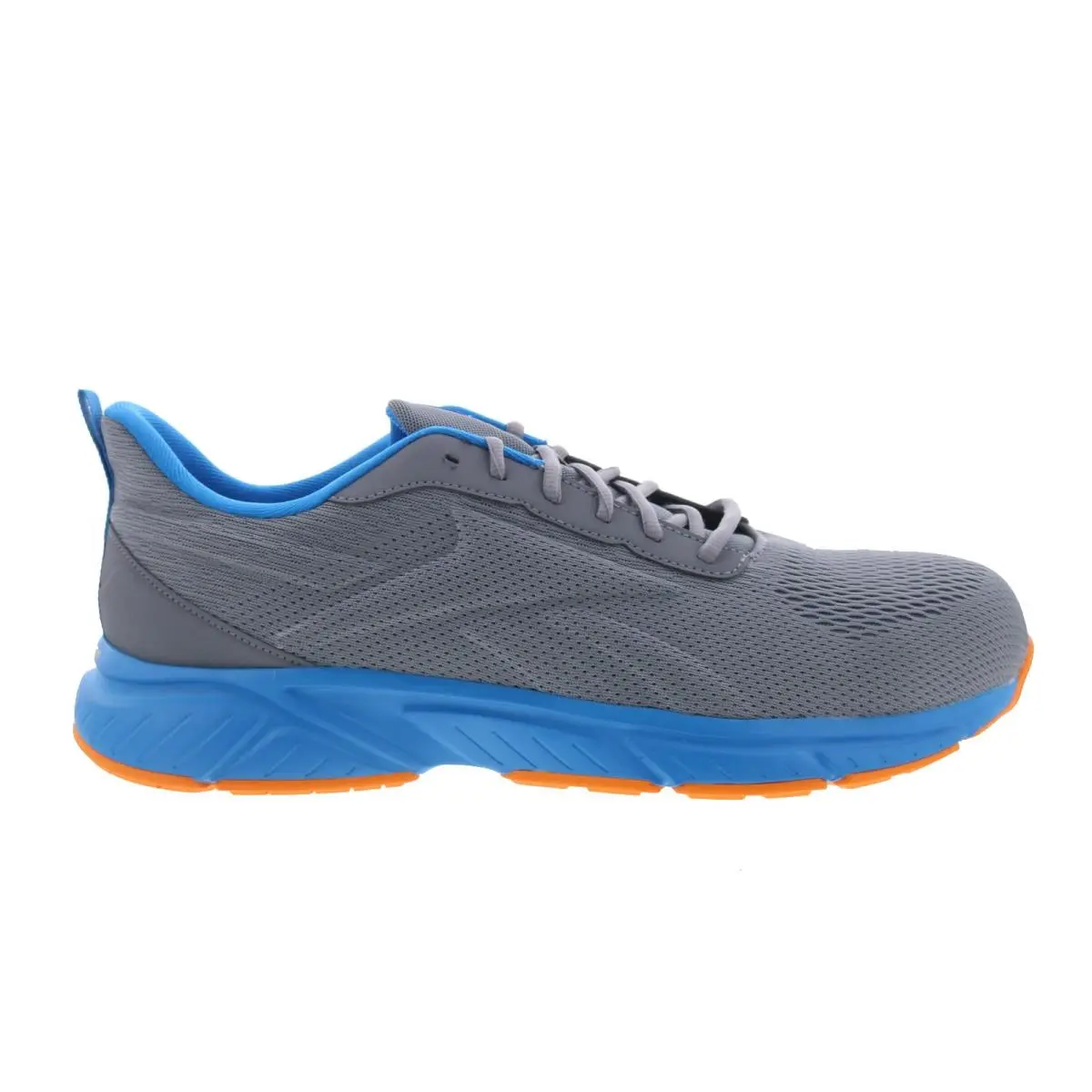 Reebok Work N Comfort ST Mens Gray Mesh Lace Up Work Safety Shoes