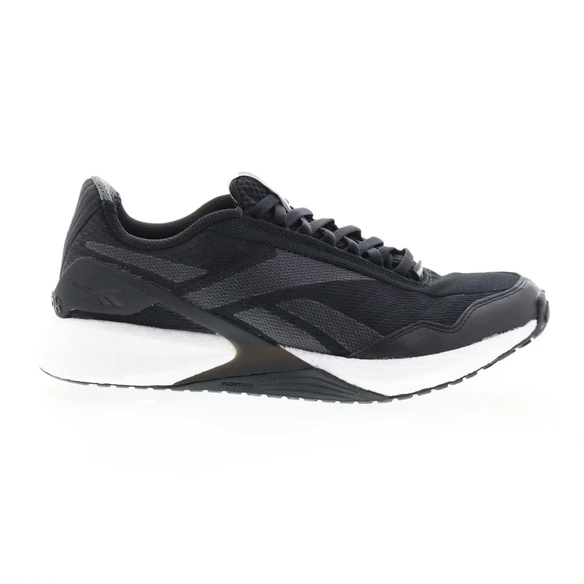 Reebok Speed 21 TR Mens Black Canvas Lace Up Athletic Cross Training Shoes