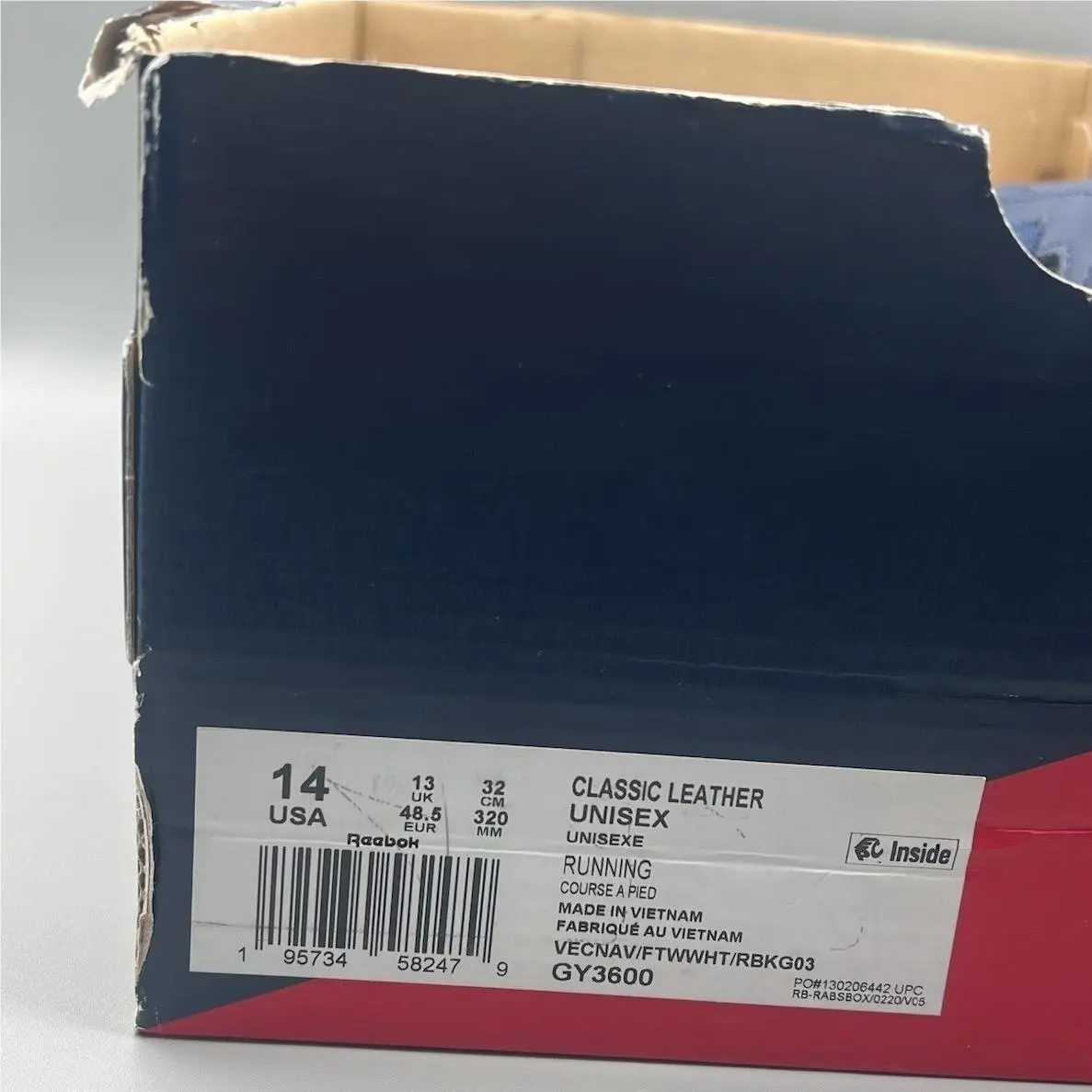 Reebok shoes - Reebok Classic Leather - Classic Leather - GY3600 - Blue 6