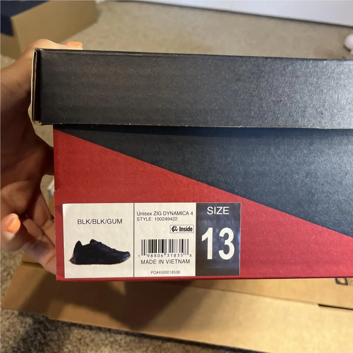 Reebok shoes - Reebok Zig Dynamica 4 - Zig Dynamica - 100249422 - Black 9