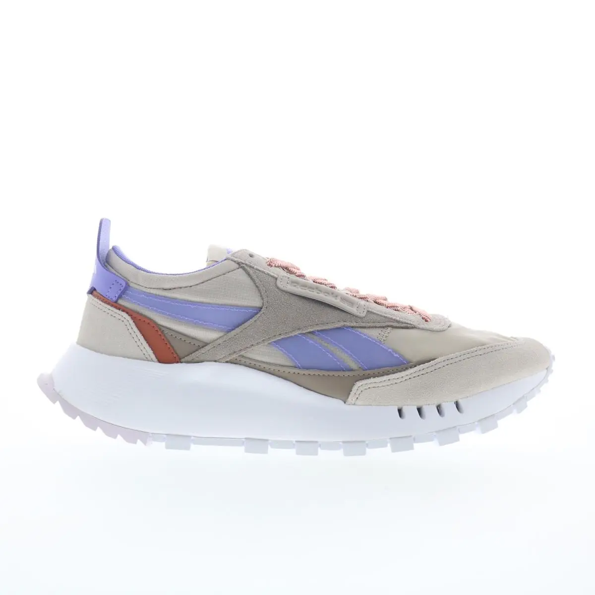 Reebok Classic Legacy Womens Gray Canvas Lace Up Athletic Running Shoes 11