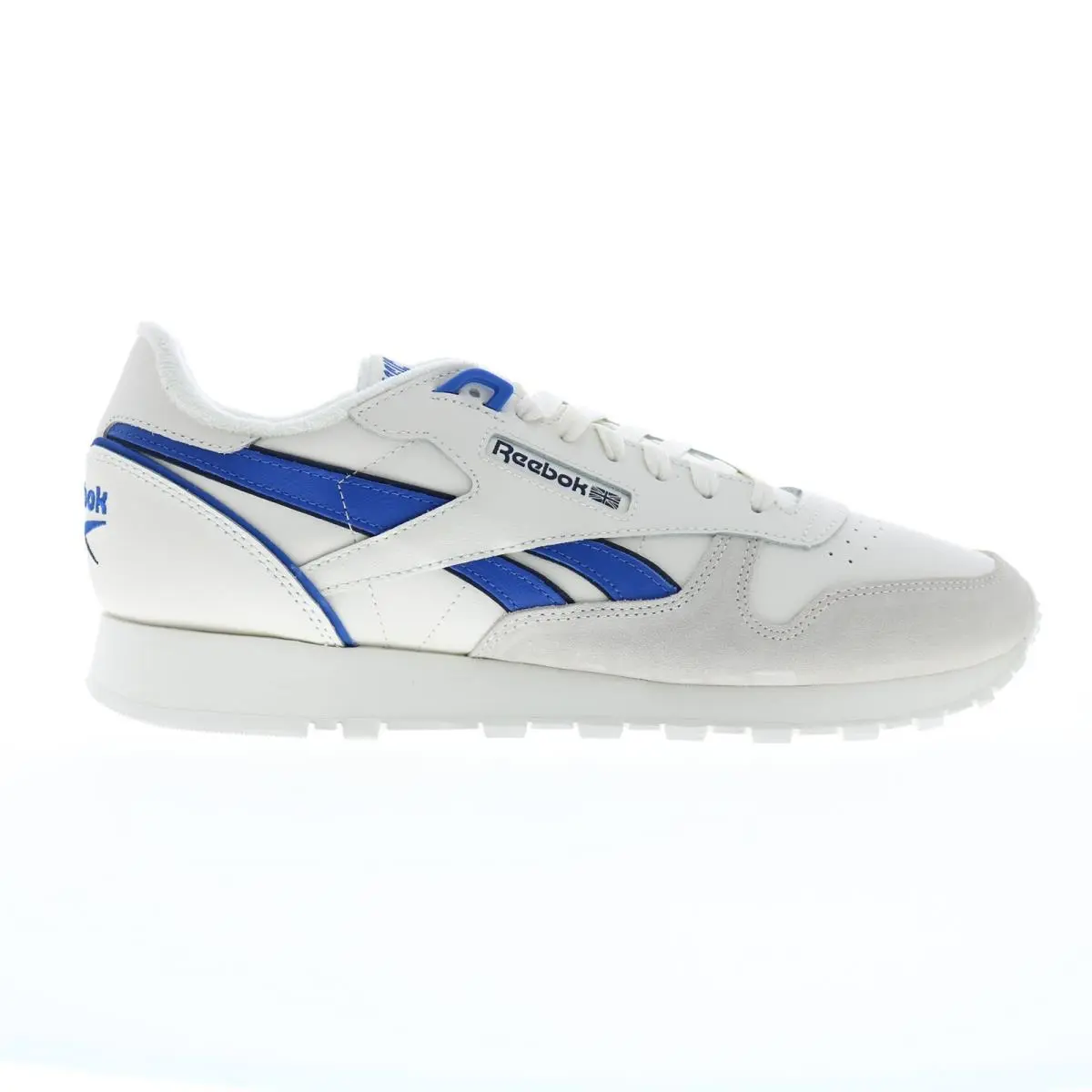 Reebok Classic Leather Mens Beige Leather Lace Up Lifestyle Sneakers Shoes 18
