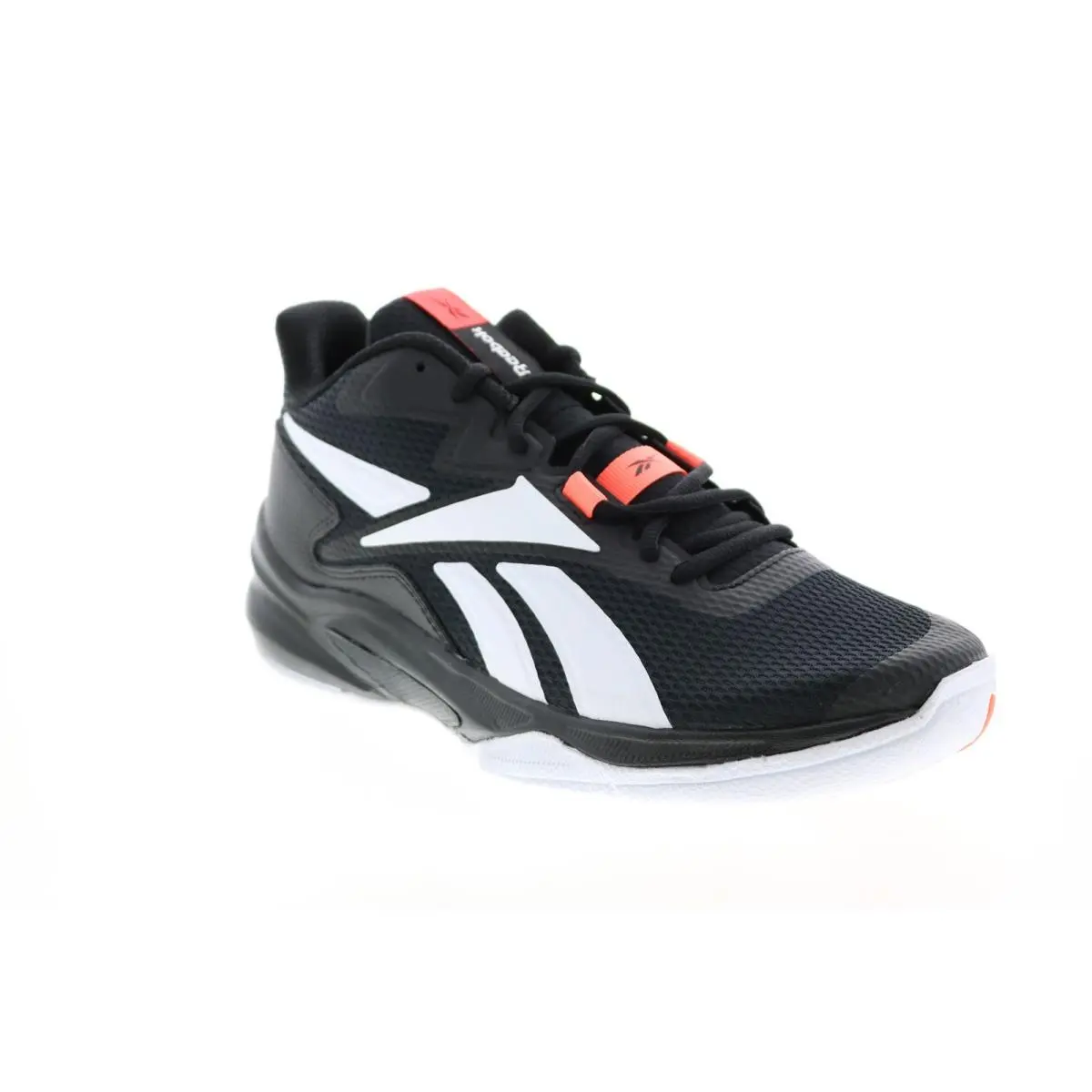 Reebok More Buckets Mens Black Synthetic Lace Up Athletic Basketball Shoes 14
