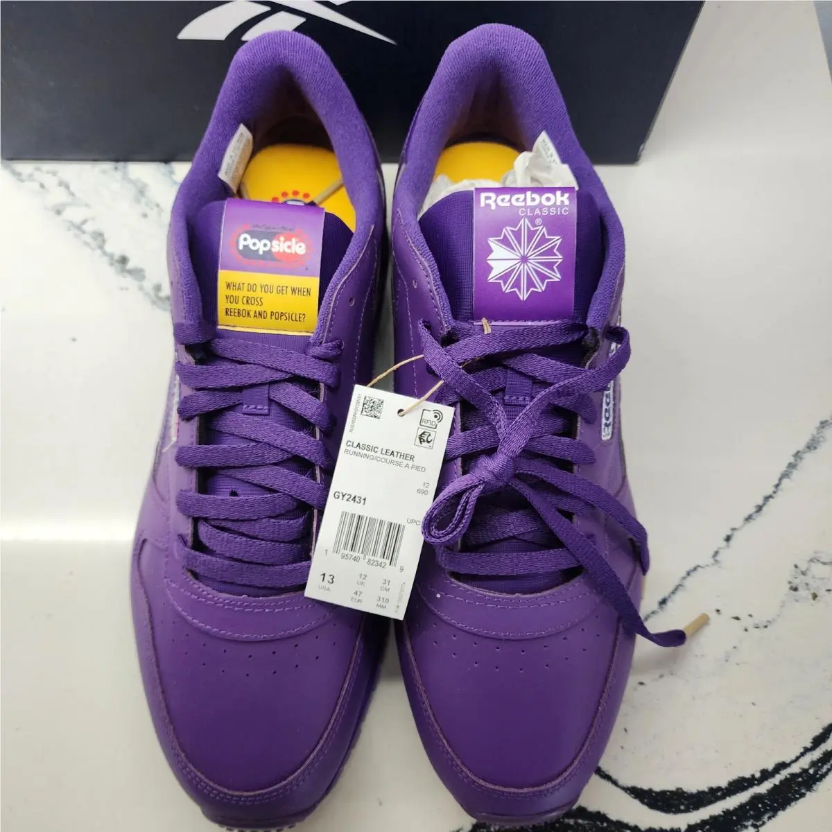 Reebok shoes - Reebok Classic - Classic - GY2431 - Purple 1