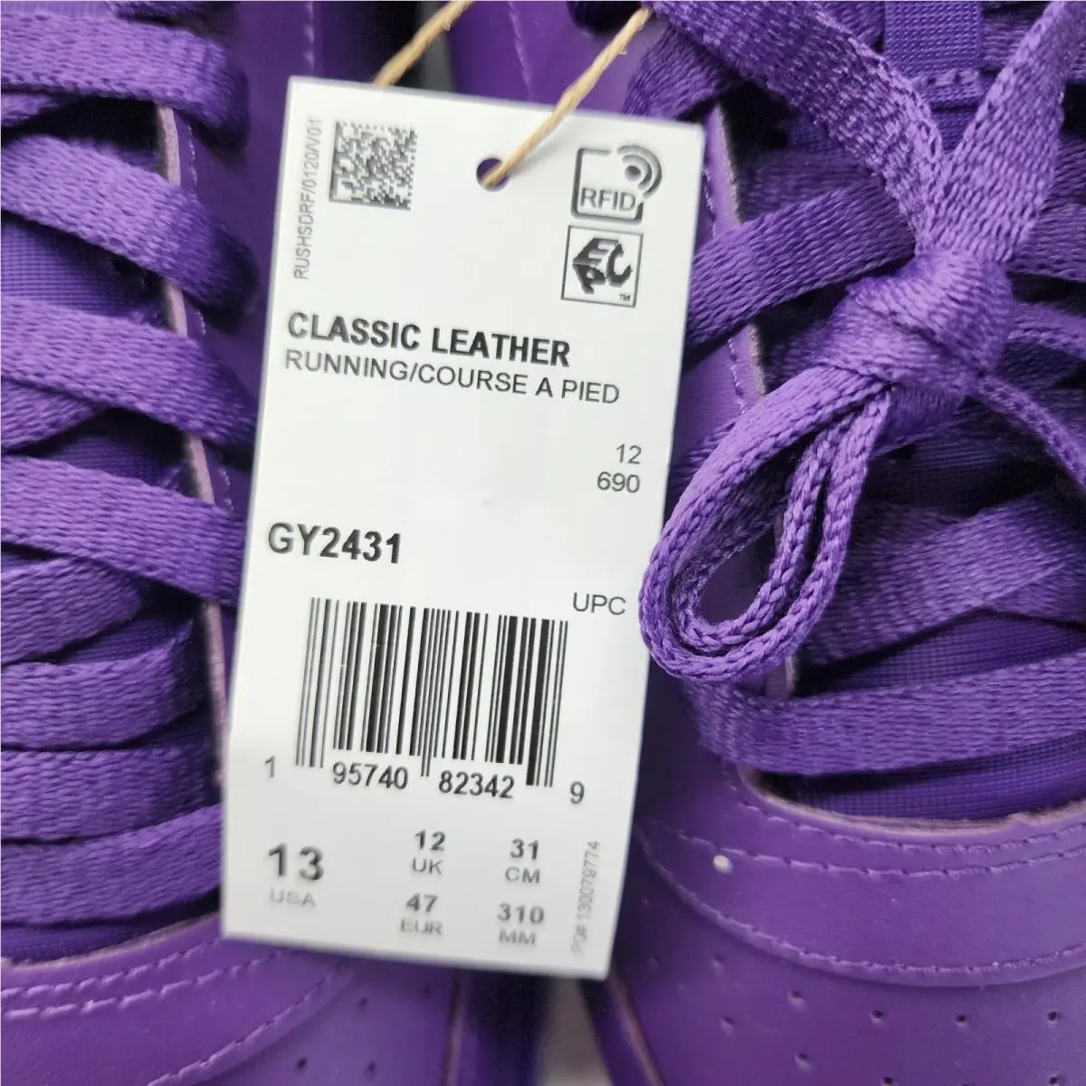Reebok shoes - Reebok Classic - Classic - GY2431 - Purple 2