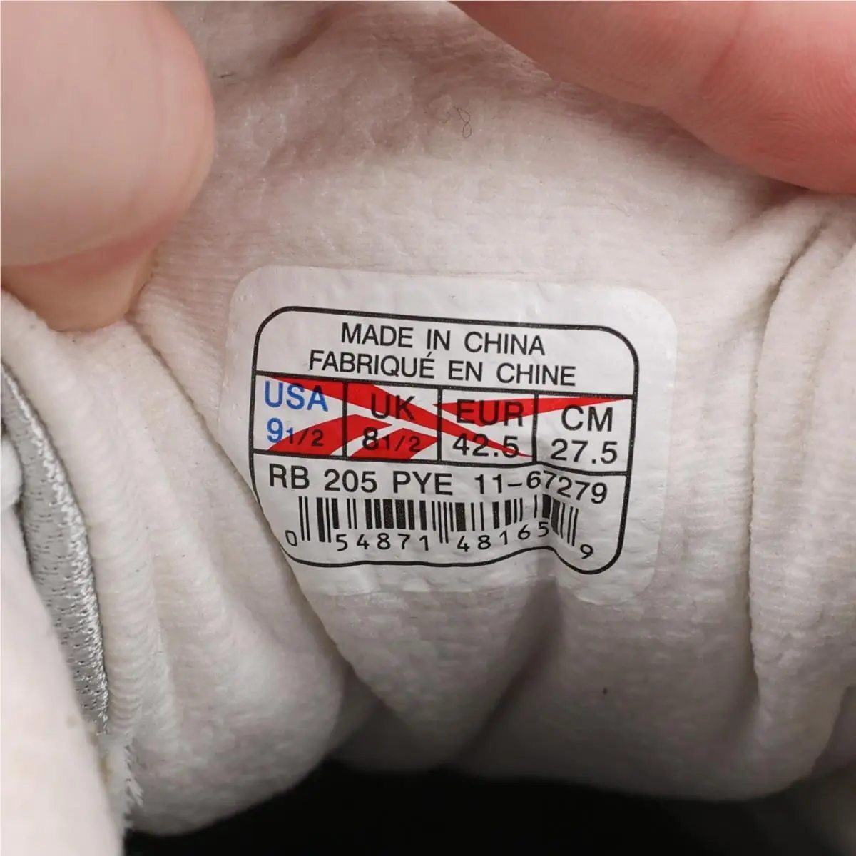 Reebok shoes - 99017 - 99017 - White 10