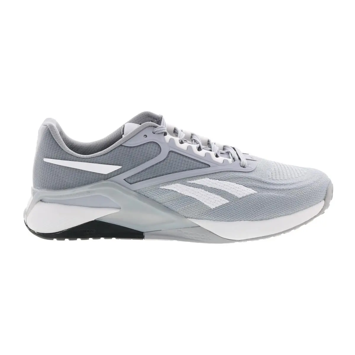 Reebok Nano X2 Mens Gray Canvas Lace Up Athletic Cross Training Shoes 13