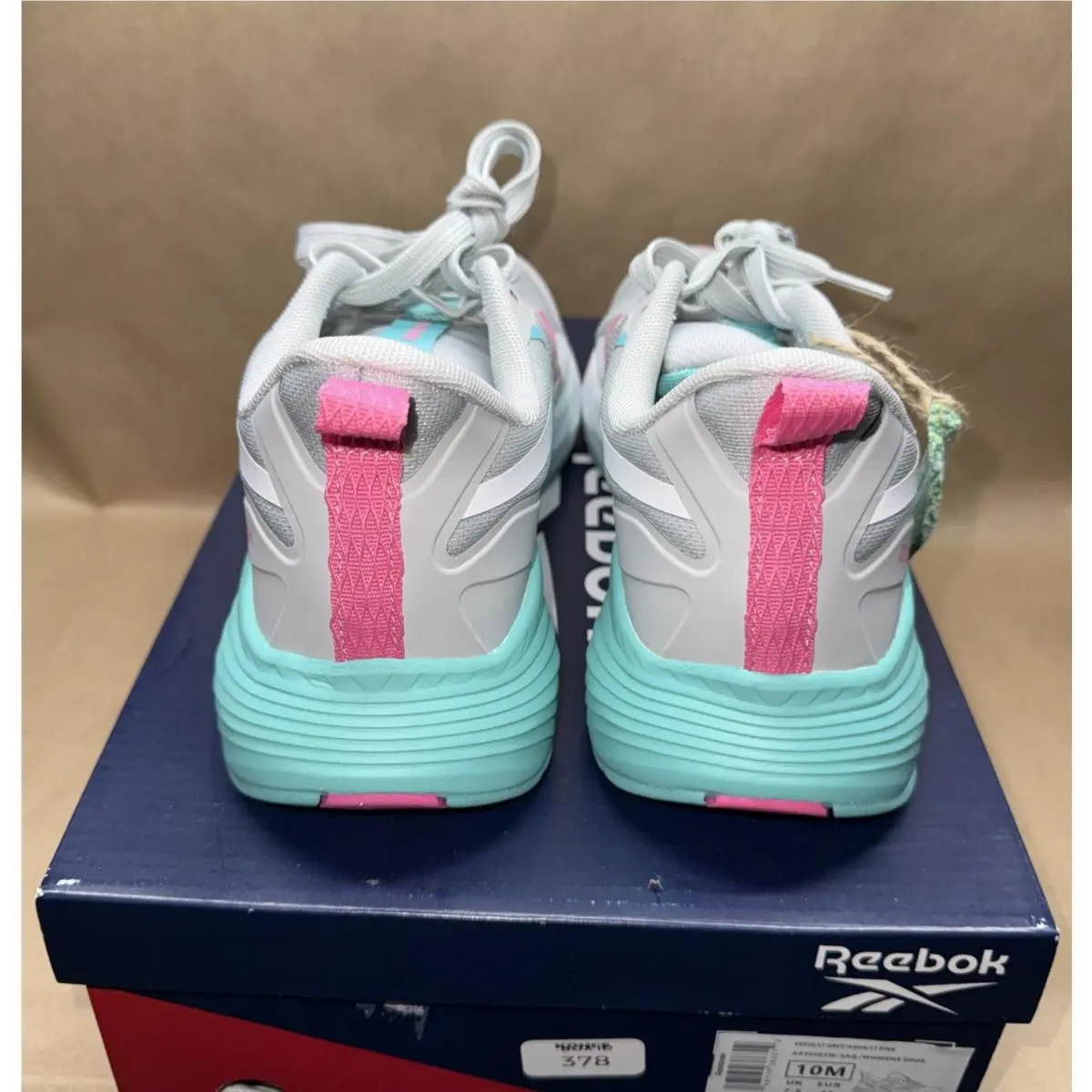 Reebok shoes - Reebok Verse - Verse - AR30283W-SAQ - Light Grey, Auqa & pink (UPC: 0198179386312) 1