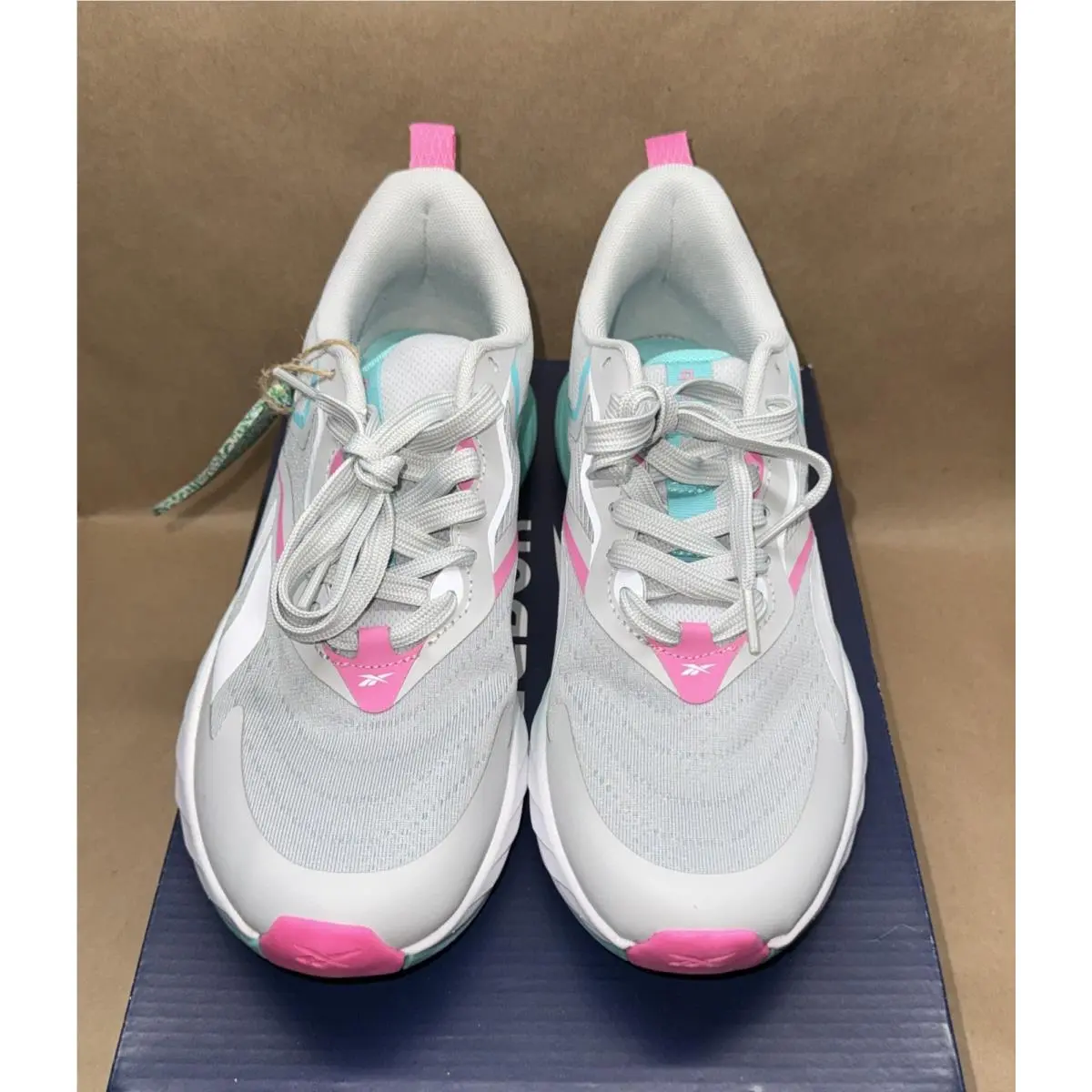 Reebok shoes - Reebok Verse - Verse - AR30283W-SAQ - Light Grey, Auqa & pink (UPC: 0198179386312) 3