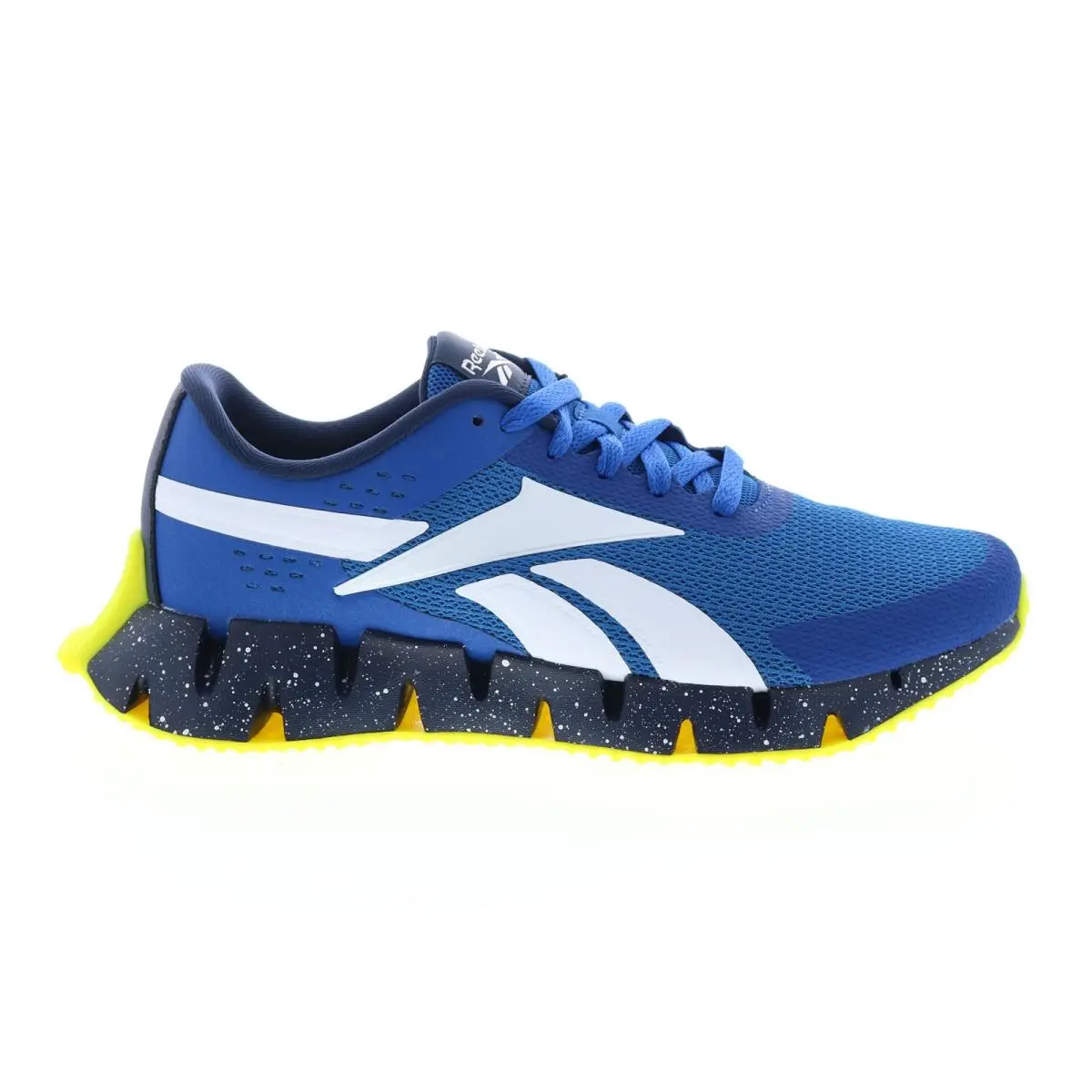 Reebok Zig Dynamica 2.0 HQ5892 Mens Blue Canvas Athletic Running Shoes 12