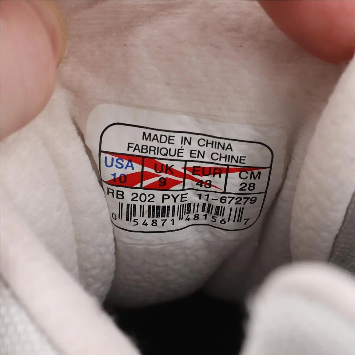 Reebok shoes - Reebok Roadspeed DMX - Roadspeed DMX - 11-67279 - White 10