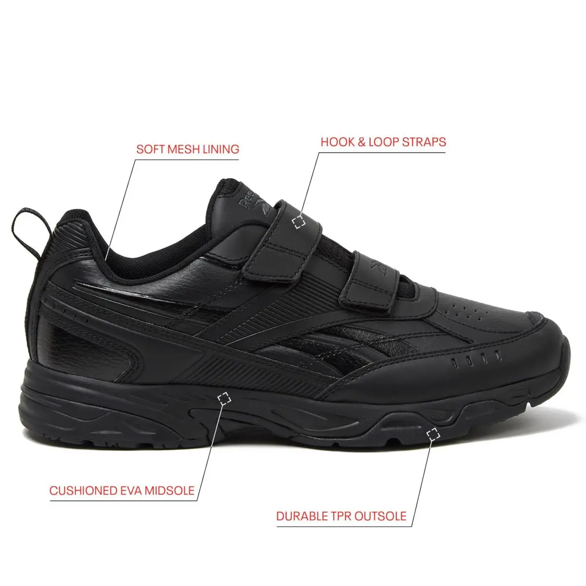 Reebok shoes - RAPIDSTRIKEKC - RAPIDSTRIKEKC - Rapid Strike Kc - Black/Black/Black (UPC: 198179962868) 0