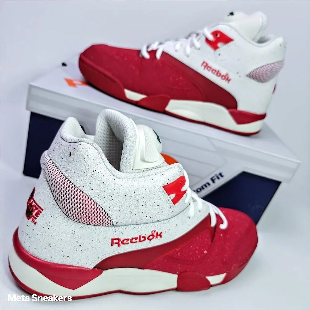 Reebok shoes - Reebok Court Victory Pump - Court Victory Pump - 100208441 - Chalk/Vector Red/Flash Red 11