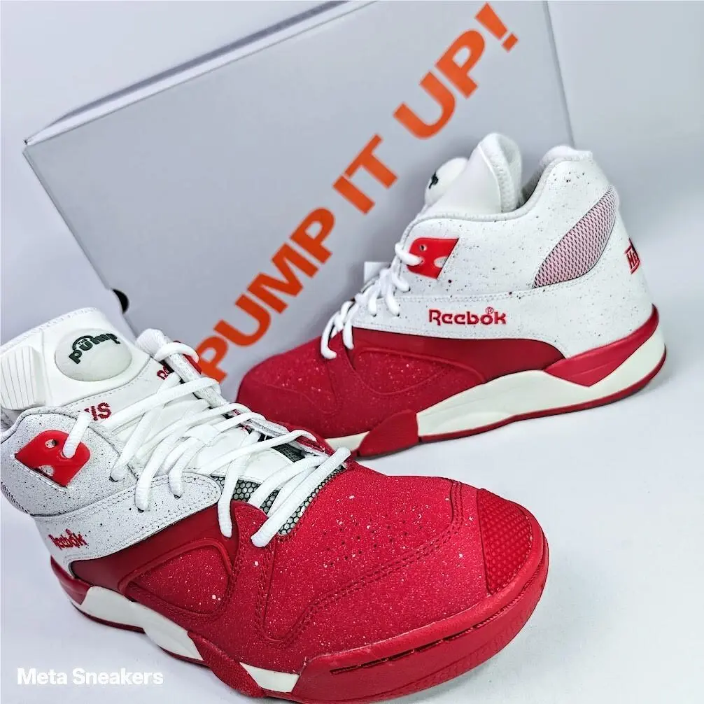 Reebok shoes - Reebok Court Victory Pump - Court Victory Pump - 100208441 - Chalk/Vector Red/Flash Red 4