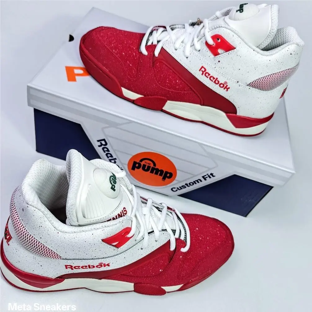 Reebok shoes - Reebok Court Victory Pump - Court Victory Pump - 100208441 - Chalk/Vector Red/Flash Red 7