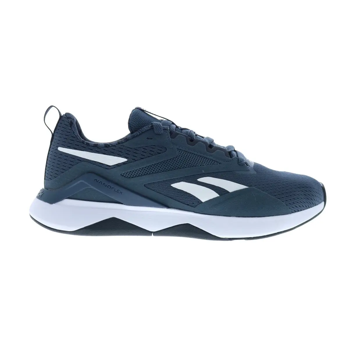 Reebok Nanoflex TR 2 Mens Blue Synthetic Athletic Cross Training Shoes 12