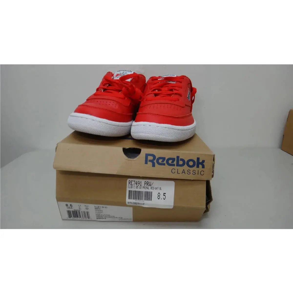 Reebok shoes - Club C 85 SO - Club - BS5212 - Red 0