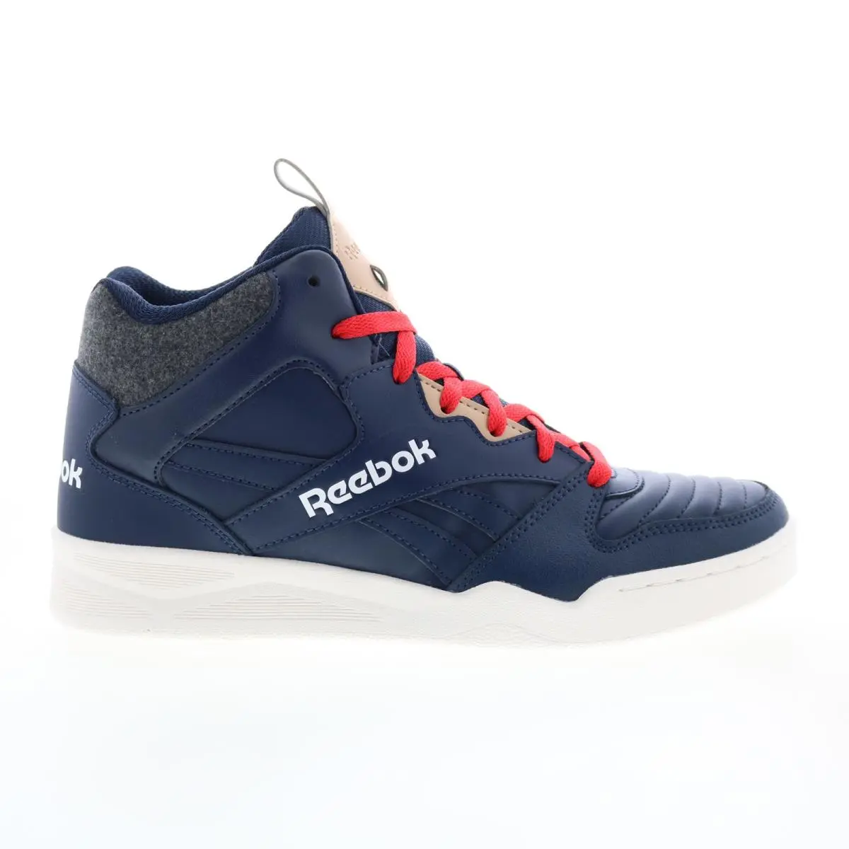 Reebok Royal BB4500 HI 2.0 Mens Blue Leather Lifestyle Sneakers Shoes 13