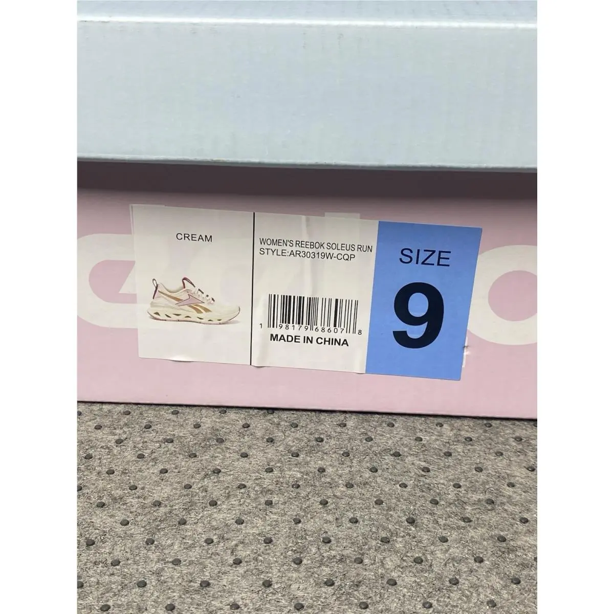 Reebok shoes - Reebok Soleus - Soleus - Cream / Pink / Gold 4