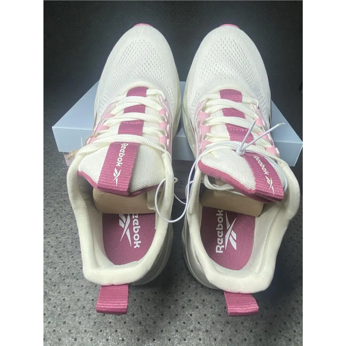 Reebok shoes - Reebok Soleus - Soleus - Cream / Pink / Gold 9