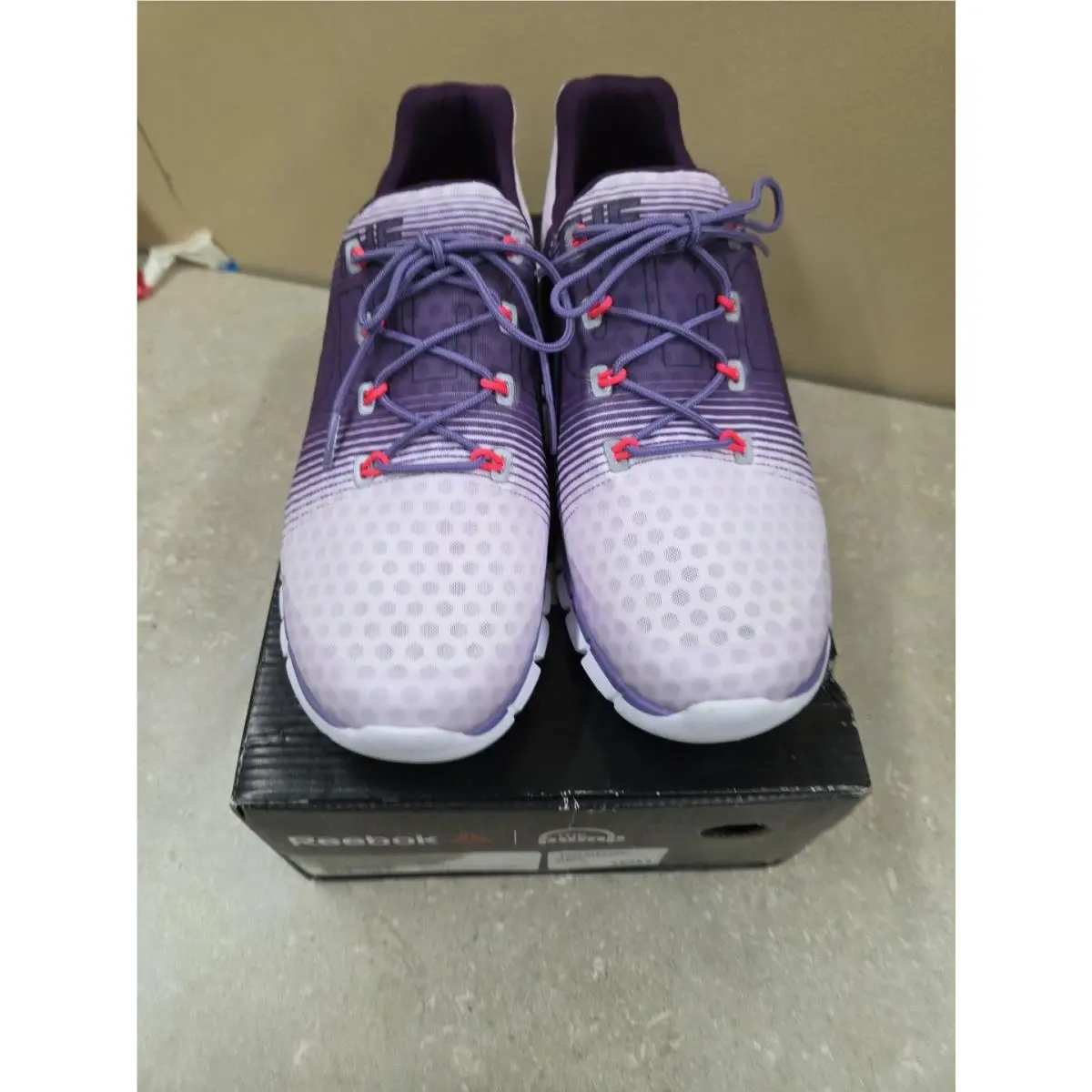 Reebok Womens Zpump Fusion Shoe Womens US 10 Lilac Purple Orchid W/ Box