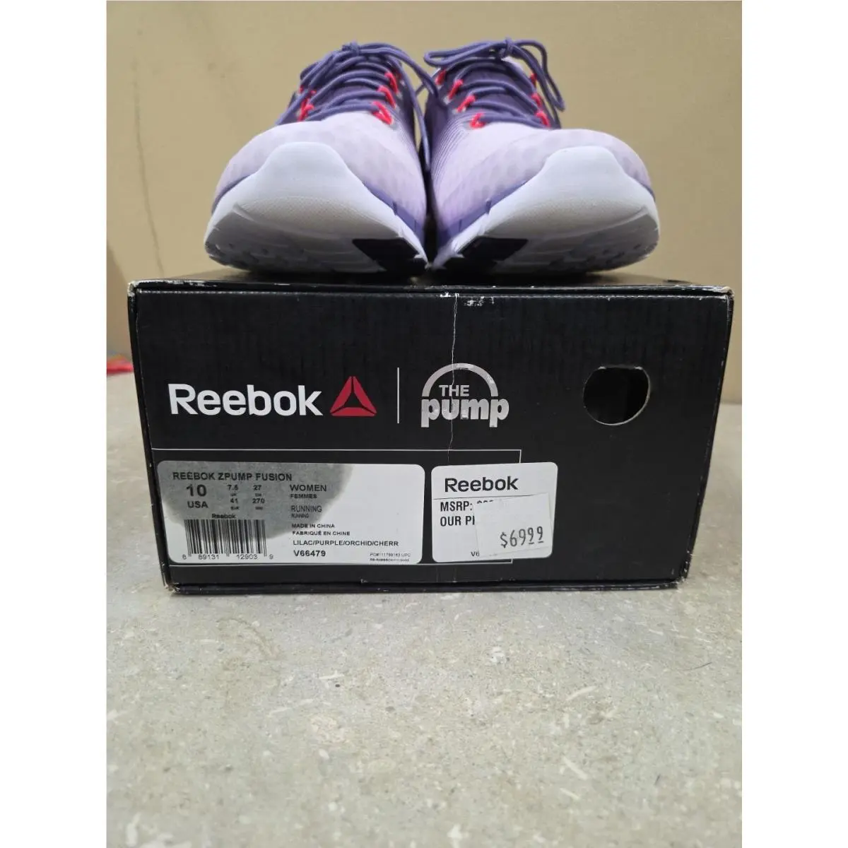 Reebok shoes - Reebok Z Pump Fusion - Pump Fusion - V66479 - Purple 0