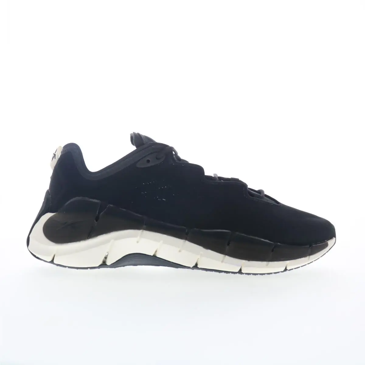 Reebok Zig Kinetica II Grow Mens Black Canvas Lace Up Athletic Running Shoes 11