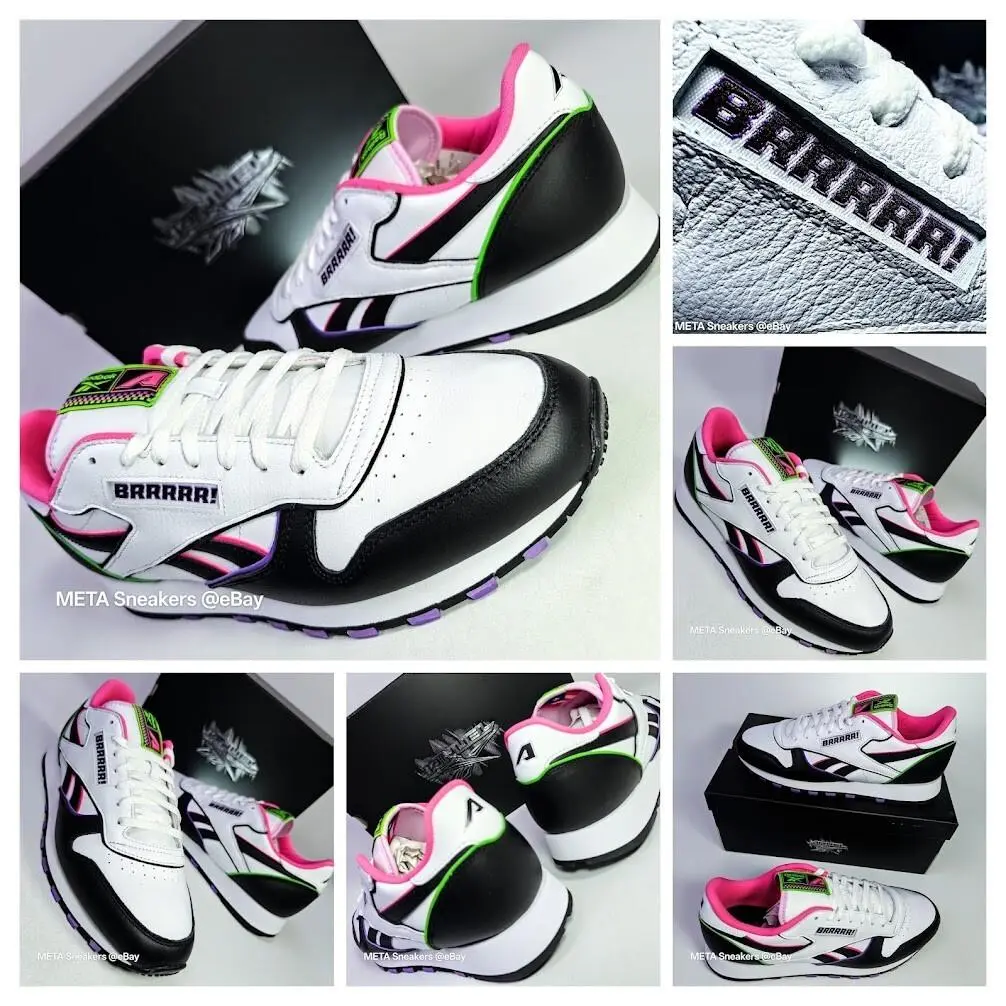 Reebok shoes - Reebok Classic - Classic - 100210141 - Black / White / Pink 12