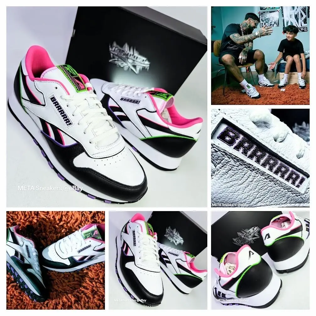 Reebok shoes - Reebok Classic - Classic - 100210141 - Black / White / Pink 1