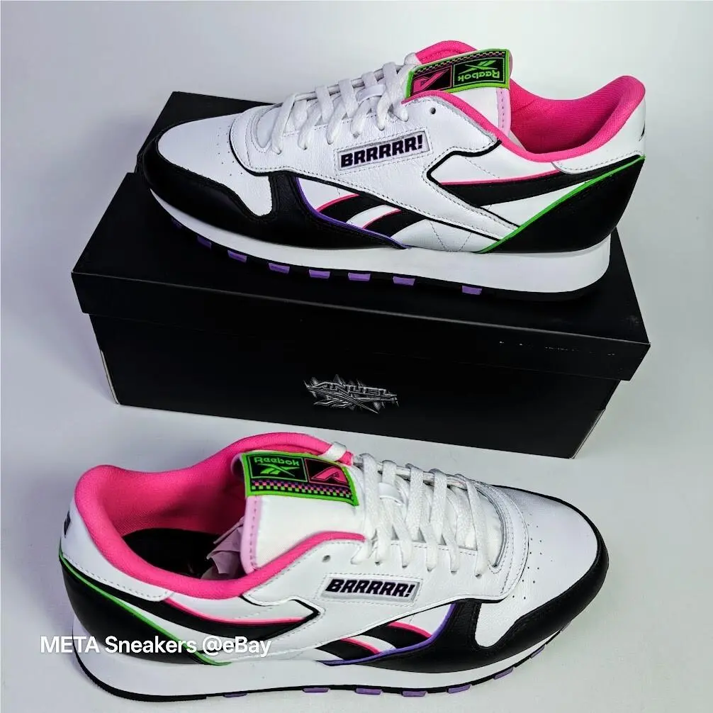 Reebok shoes - Reebok Classic - Classic - 100210141 - Black / White / Pink 8