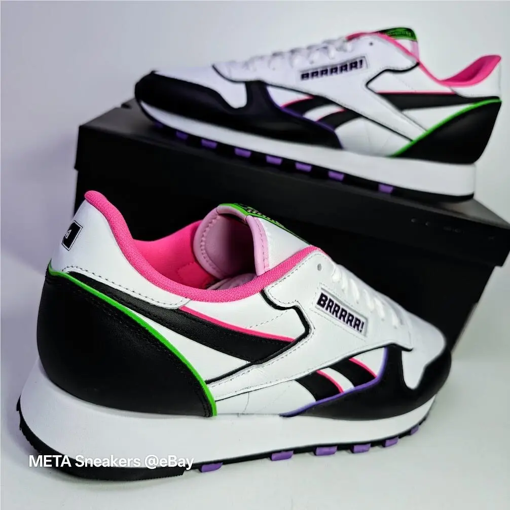 Reebok shoes - Reebok Classic - Classic - 100210141 - Black / White / Pink 11