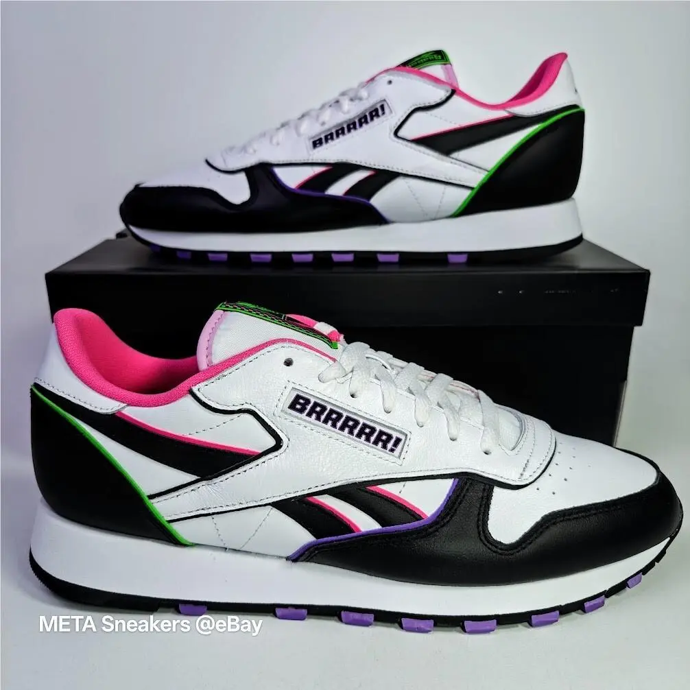 Reebok shoes - Reebok Classic - Classic - 100210141 - Black / White / Pink 7
