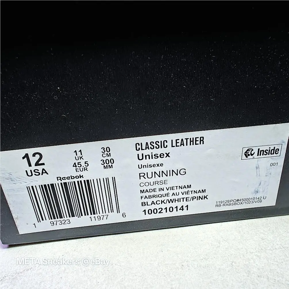 Reebok shoes - Reebok Classic - Classic - 100210141 - Black / White / Pink 0