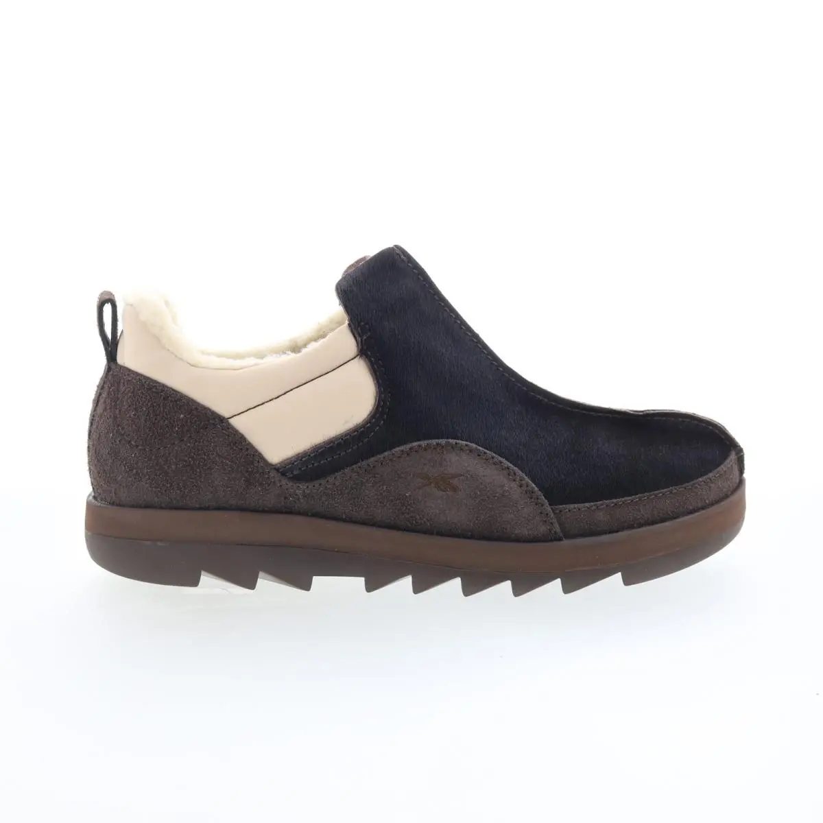 Reebok Beatnik Moc Mens Brown Canvas Slip On Loafers Slip Ons Casual Shoes 12 - Brown